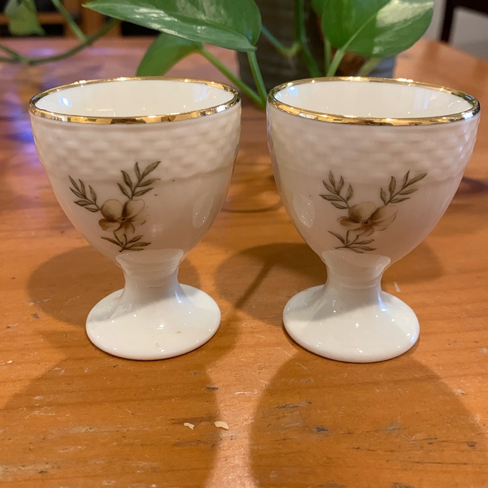Set of 2 Royal Copenhagen Denmark.
